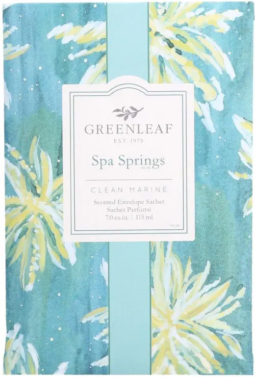 Greenleaf Scented Sachet Spa Springs