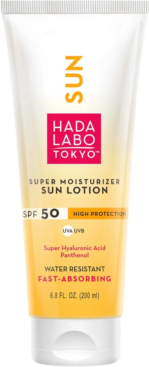 Hada Labo Tokyo Super Moisturizer Sun Lotion SPF 50 200 ml