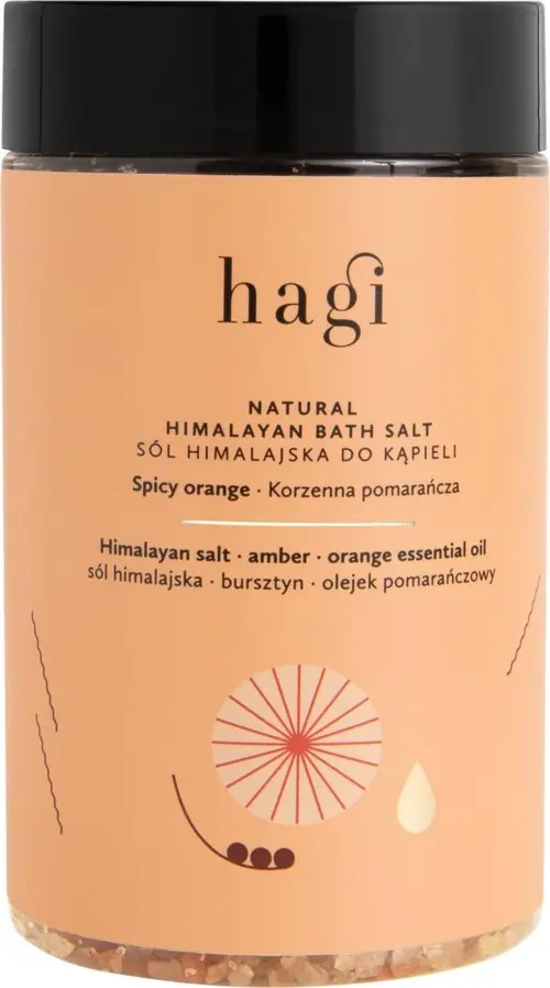 Hagi Bath Salt Spicy Orange  480 g