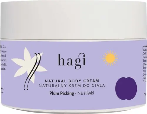Hagi Natural Body Cream Plum Picking  200 ml