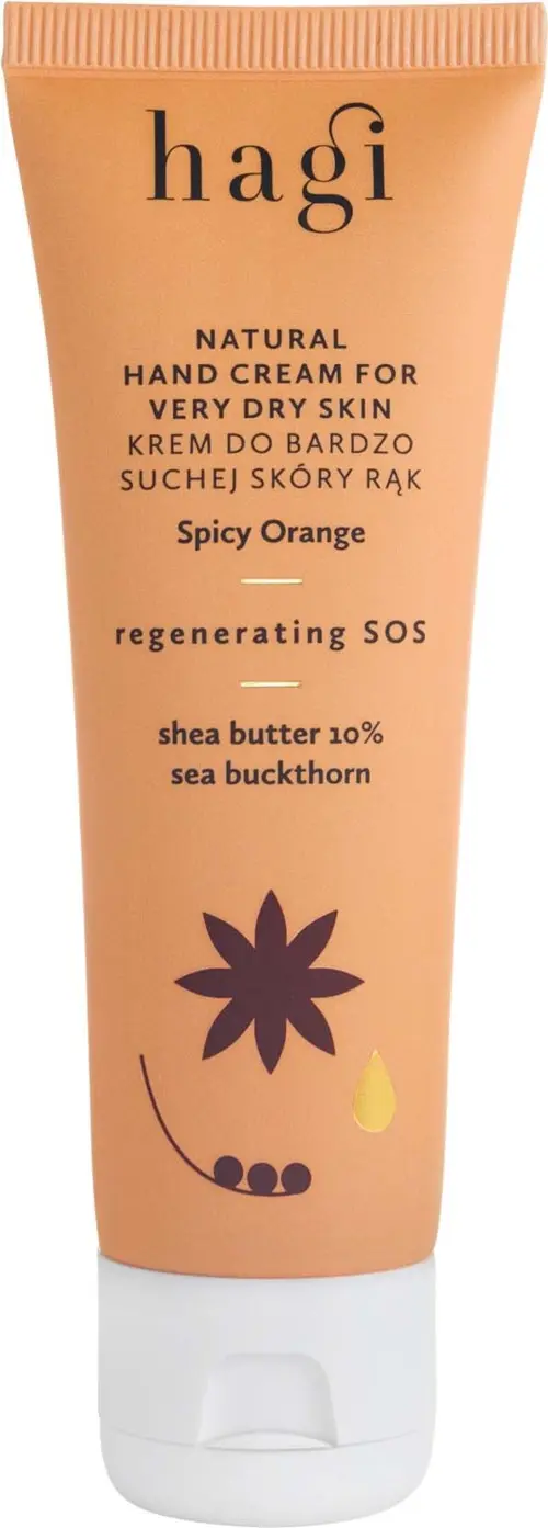 Natural Hand Cream For Very Dry Skin Spicy Orange 50 ml