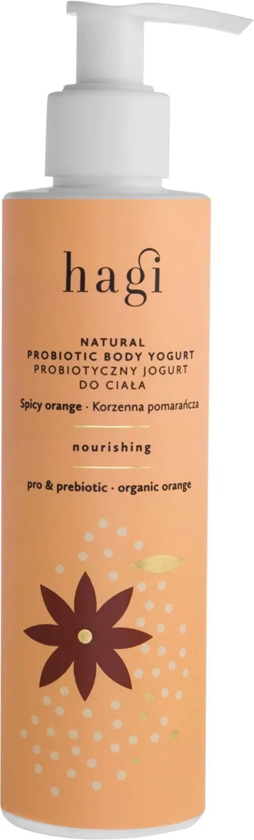 Hagi Natural Probiotic Nourishing Body Yogurt Spicy Orange 200 ml