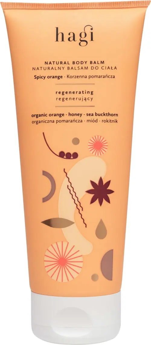Hagi Natural Regenerating Body Balm Spicy Orange  200 ml