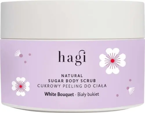 Hagi White Bouquet Natural sugar Body Scrub 200 ml