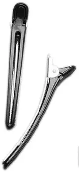 Hair Clips Alu/Plastic 12-pack
