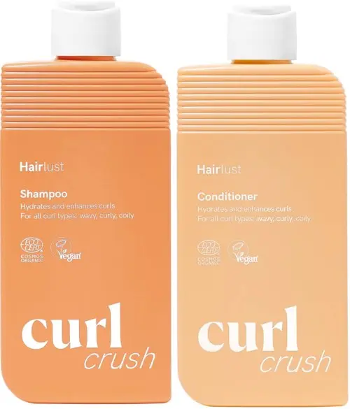 Hairlust Curl Crush Bundle Shampoo 250 ml & Conditioner 250 ml