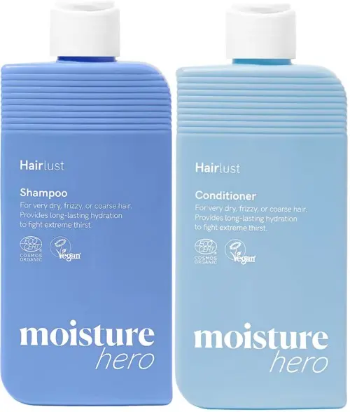 Hairlust Moisture Hero Bundle Shampoo 250 ml & Conditioner 250 ml