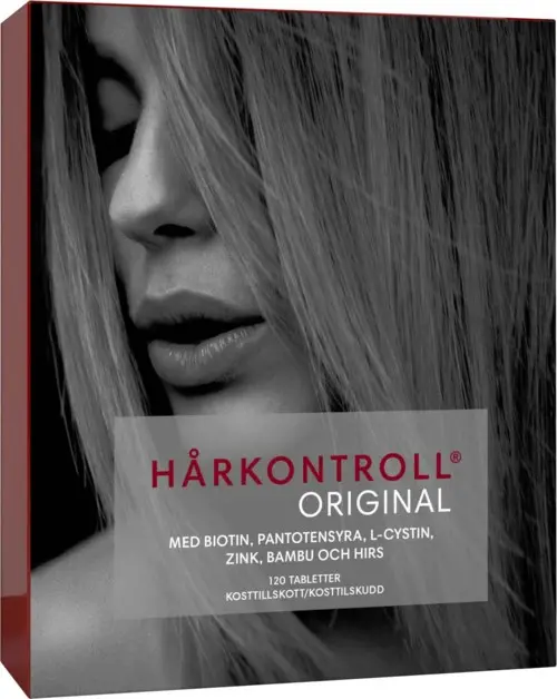 Hårkontroll 120Tabletter 120 stk