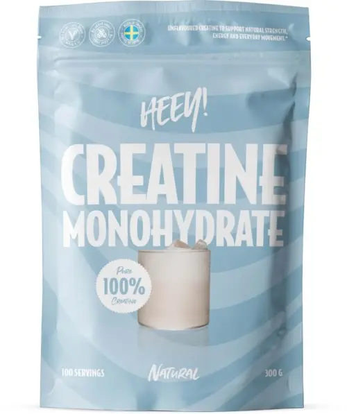 Heey! Creatine Monohydrate 100% Creatine Unflavoured 300 g
