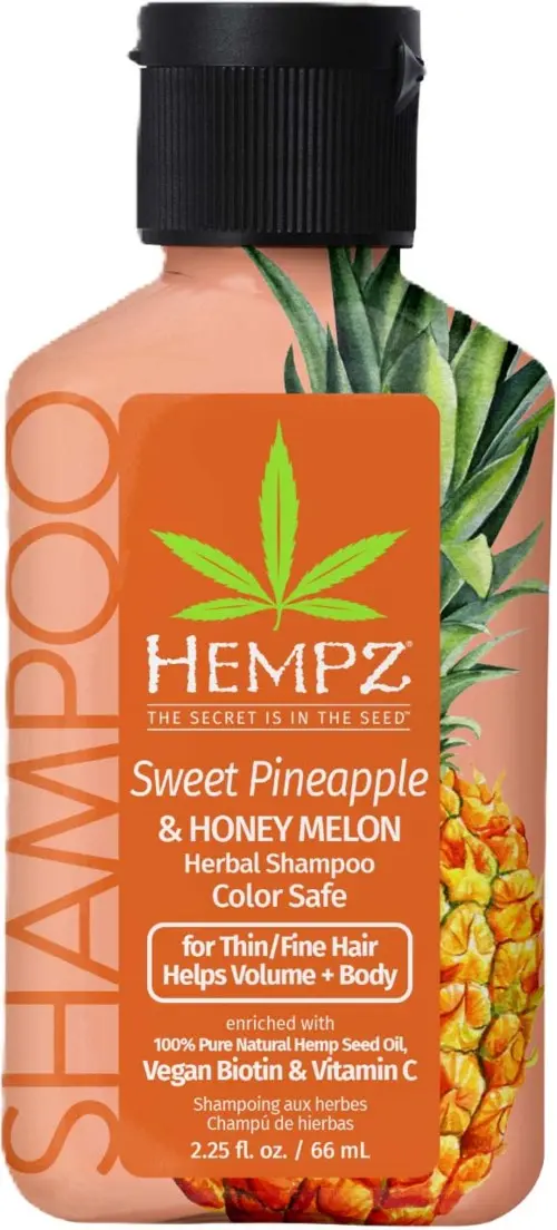 HEMPZ Mini Sweet Pineapple & Honey Melon Herbal Shampoo 66 ml