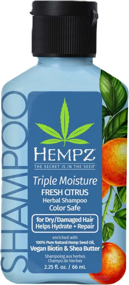 Hempz Mini Triple Moisture Herbal Shampoo 66 ml