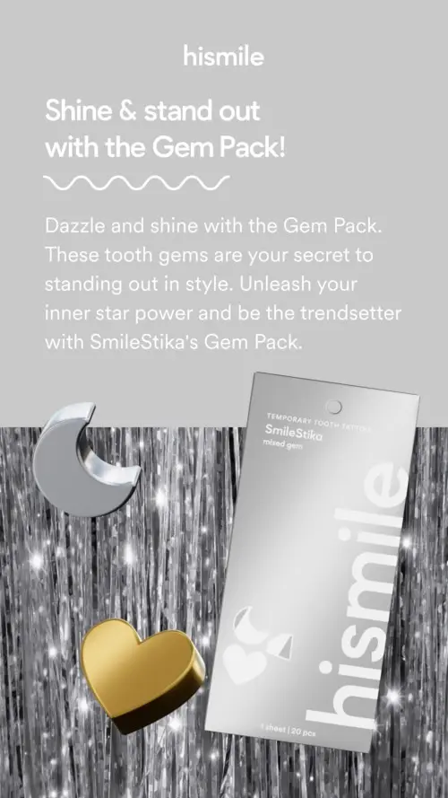Hismile SmileStika Mixed Gem Pack