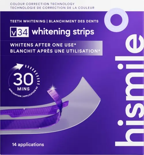 Hismile V34 Teeth Whitening Strips 14 pcs