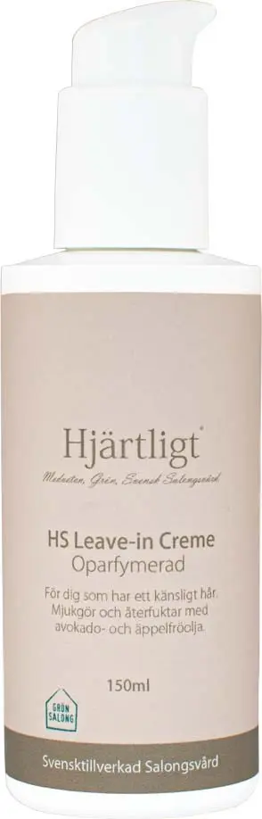 Hjärtligt Nourishing HS Leave in Cream 150 ml