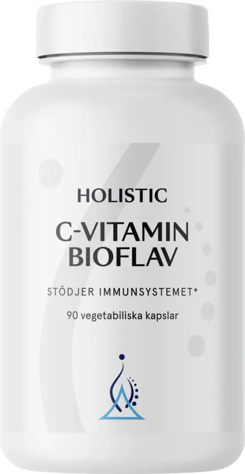 Holistic C-vitamin bioflav 90 vegetabiliska kapslar