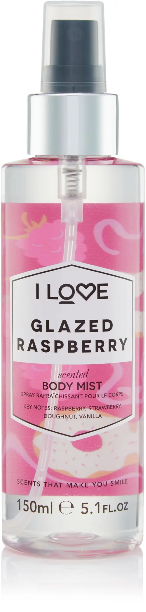 I Love Signature Glazed Raspberry Body Mist 150 ml