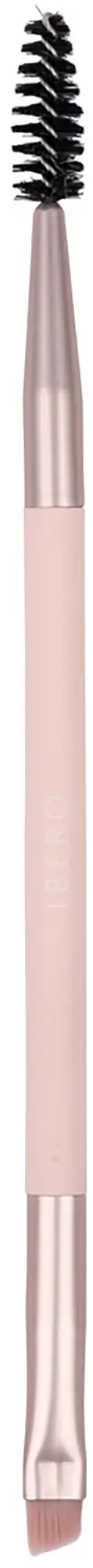 Ibero Makeup Brush Eyebrow 2-Sided Pink