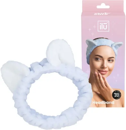 ilū Spa & Skincare Headband Blue