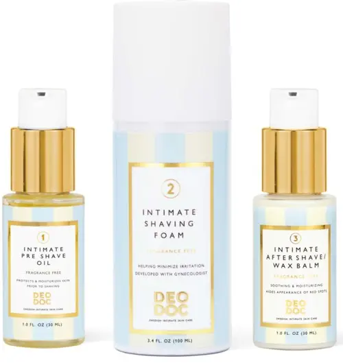 Intimate Shaving Trio Full Size