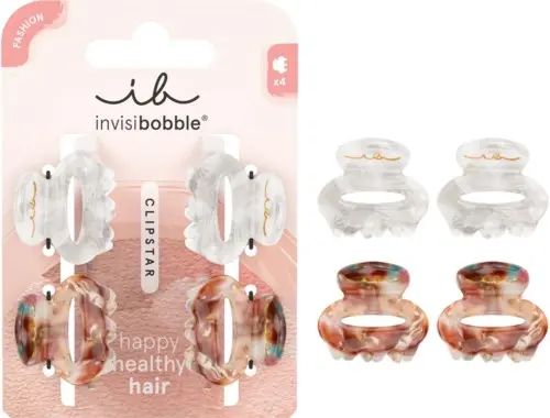 Invisibobble Fashion Clipstar Petit Bijoux 4 pcs