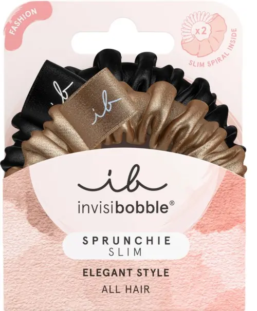Invisibobble Sprunchie Slim True Golden 2 pcs