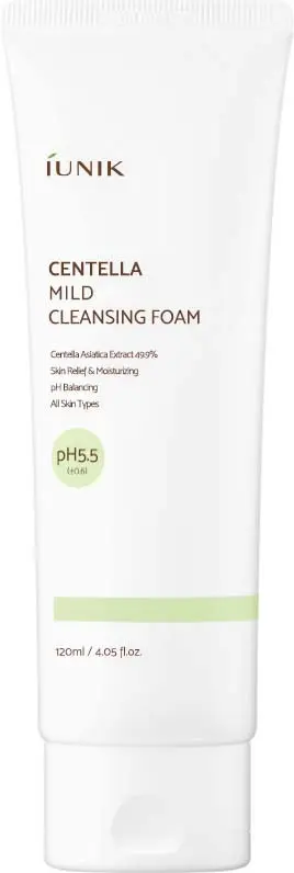 IUNIK Centella Mild Cleansing Foam 120 ml