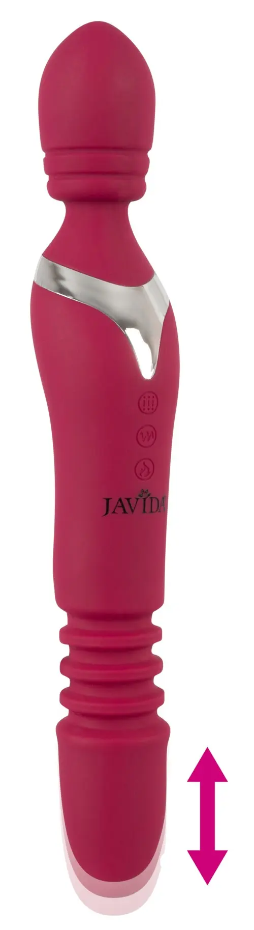 JAVIDA Massage Wand Warming & Thrusting Vibe
