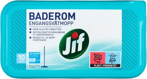 Jif Engangsvåtmopp Baderom