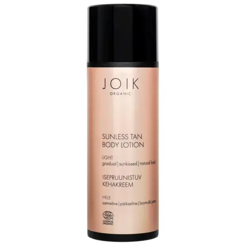 JOIK Organic Sunless Tan Body Lotion Light 150ml
