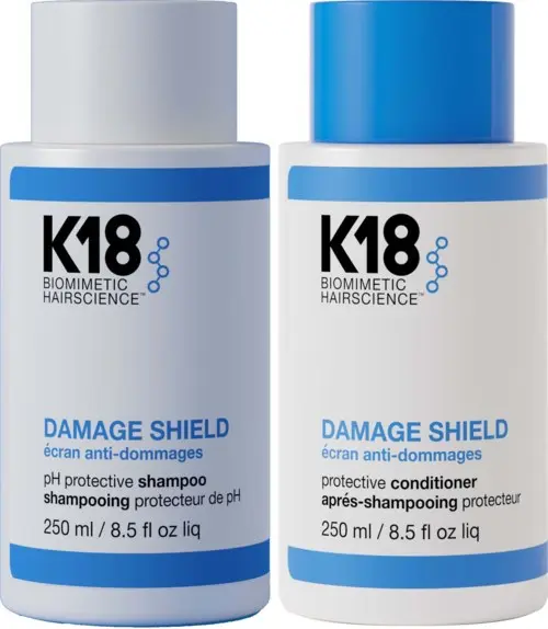 K18 DAMAGE SHIELD Bundle Protective Shampoo 250 ml & Conditioner 250 ml