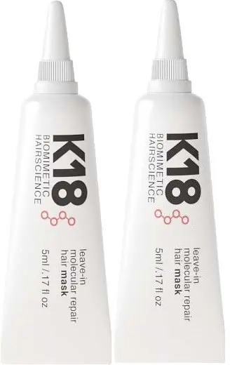 K18 Leave In Molecular Repair Mask Dose Duo