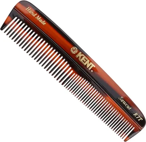 Kent Brushes Handmade Small Fine/Coarse Toothed Pocket Comb