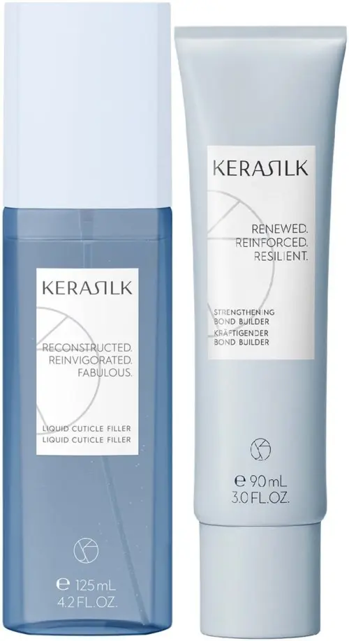 Kerasilk Bond Repair Bundle Liquid Cuticle Filler 125 ml & Strengthening Bond Builder 90 ml