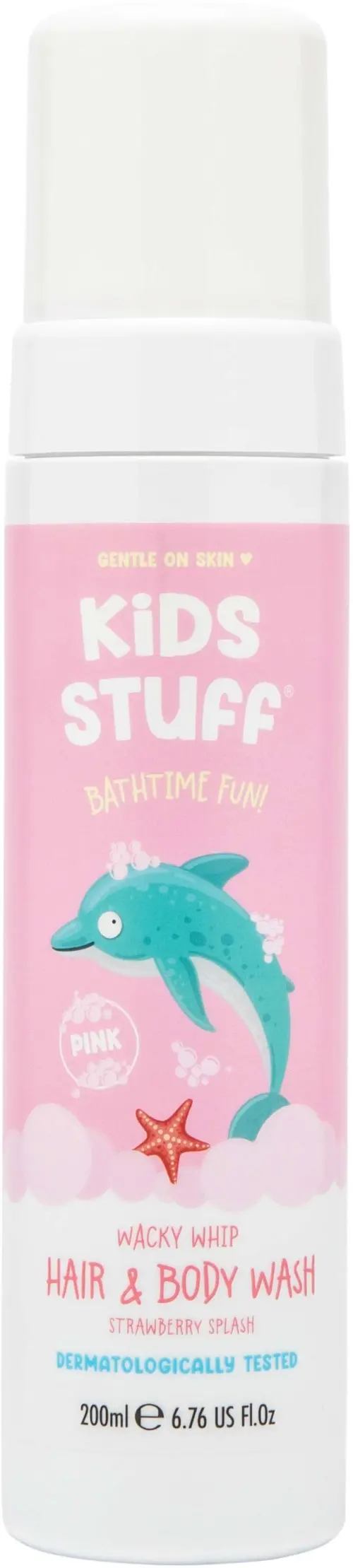 Kids Stuff Crazy Whacky Whip Body Wash Pink 200 ml