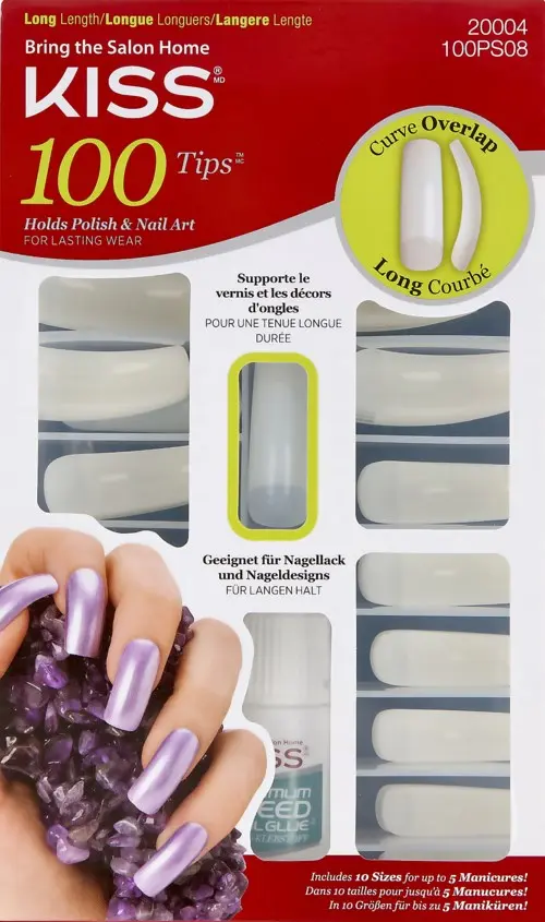 Kiss 100 Nails- Curve Overlap International