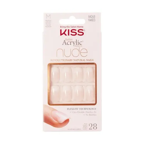 Kiss Acrylic French Nude rak topp