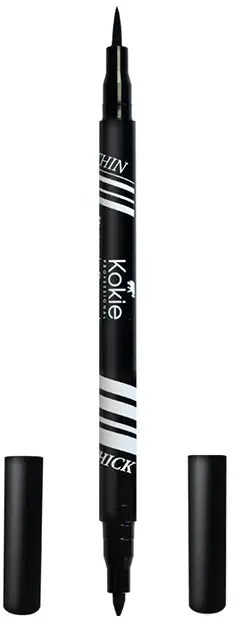 Kokie Cosmetics Dynamic Duo Liquid Eyeliner Black