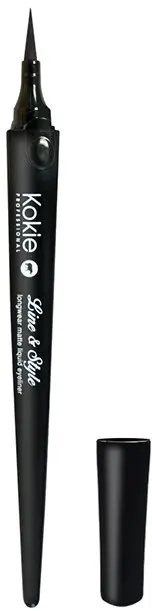 Kokie Cosmetics Line & Style Liquid Eyeliner Jet Black