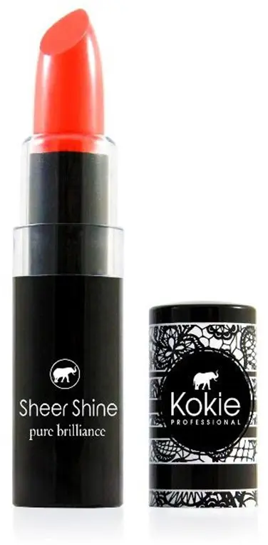 Kokie Cosmetics Sheer Lipstick Orange Crush