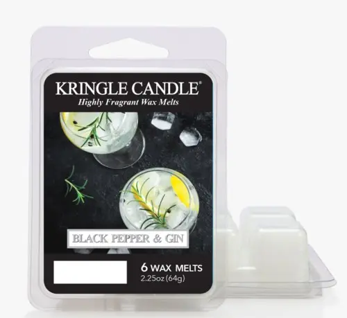Kringle Candle Black Pepper Gin Wax Melts