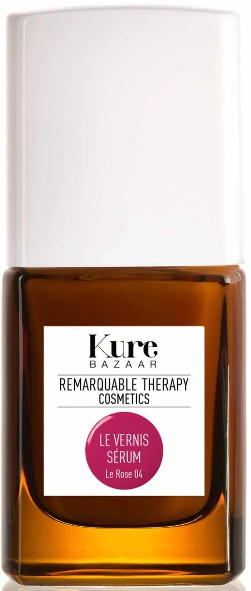 Kure Bazaar Therapy Strengthening Nail Polish Le Rose 4