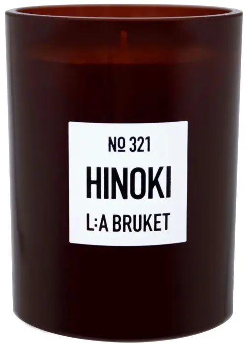 L:a Bruket 321 Candle Hinoki 260g