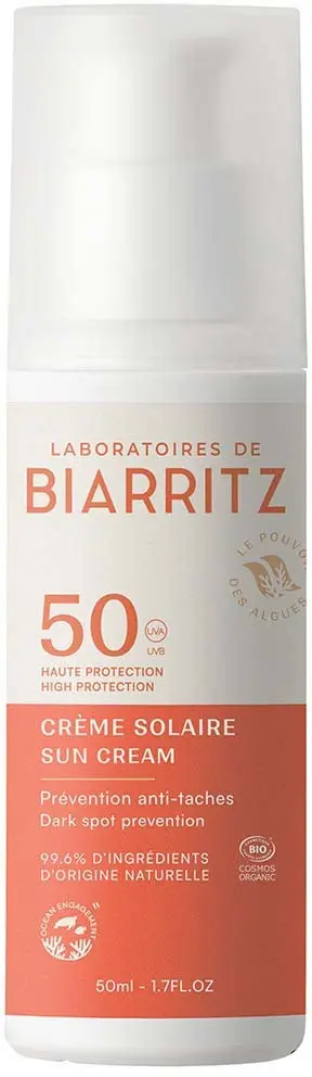 Naturligt Solskydd Ansikte SPF50 50 ml