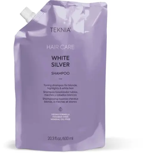 Lakmé White Silver ShampooRefill 600 Ml