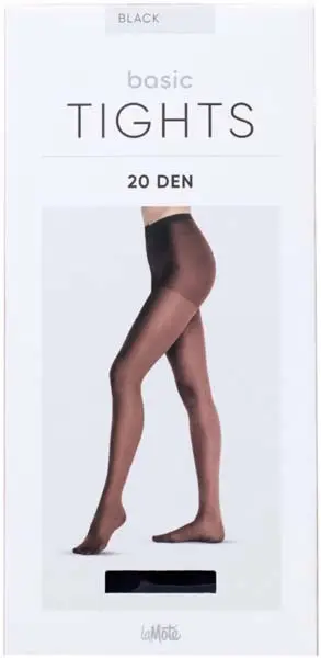 Pierre Robert LaMote Basic Tights 20 DEN Black 44-50