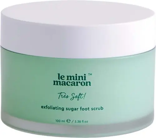 Le Mini Macaron Exfoliating Sugar Foot Scrub Très Soft 100 ml