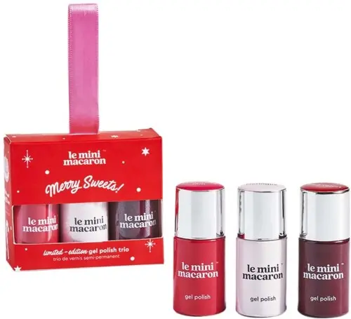 Le Mini Macaron Merry Sweets Gel Polish Trio 3x8,5ml