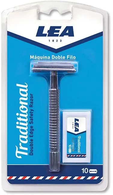 LEA Men Traditional Double Edge Safety Razor