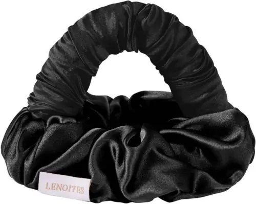 Lenoites BlowoutTie® in Mulberry Silk Mini Black
