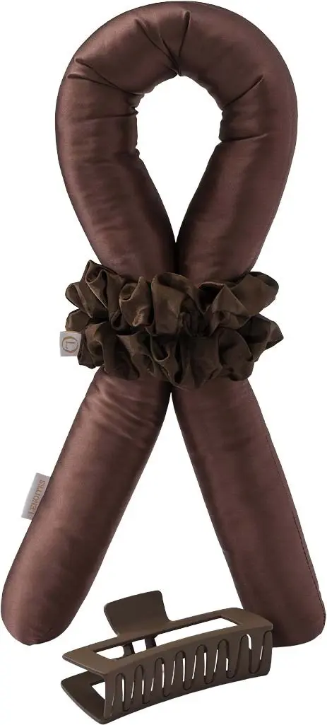 Lenoites Heatless Curls in Mulberry Silk Large